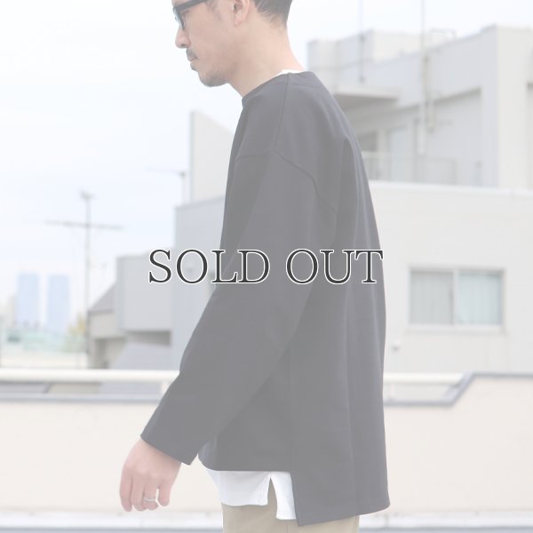 画像5: Basque10オンス（バスク天竺）フレンチボーダー ボートネック BOX Tee【MADE IN JAPAN】『日本製』/ Upscape Audience