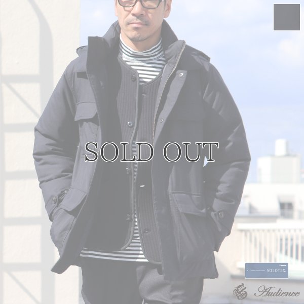 画像1: Solotex（ソロテックス） T/W M-65脱着フードダウンジャケット【送料無料】 / Audience
