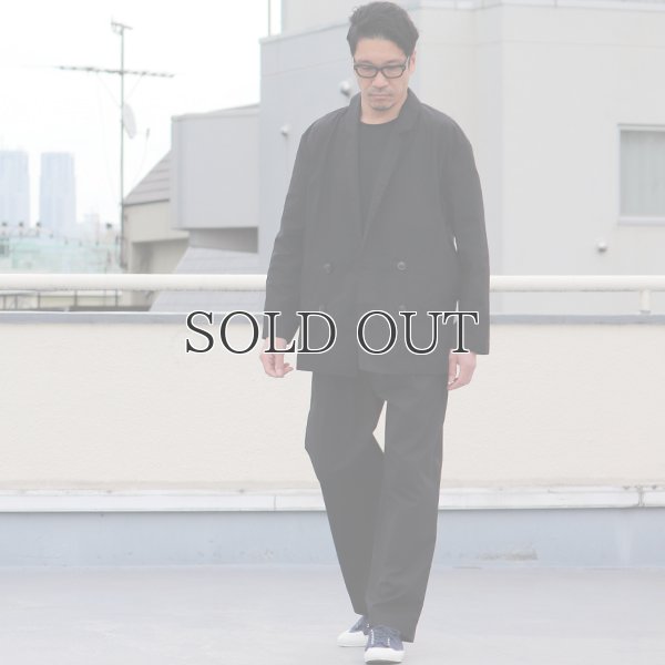 画像11: グリストーンW 綿ナイロン高密度ギャバ 2タック ワイドパンツ【MADE IN JAPAN】『日本製』/ Upscape Audience