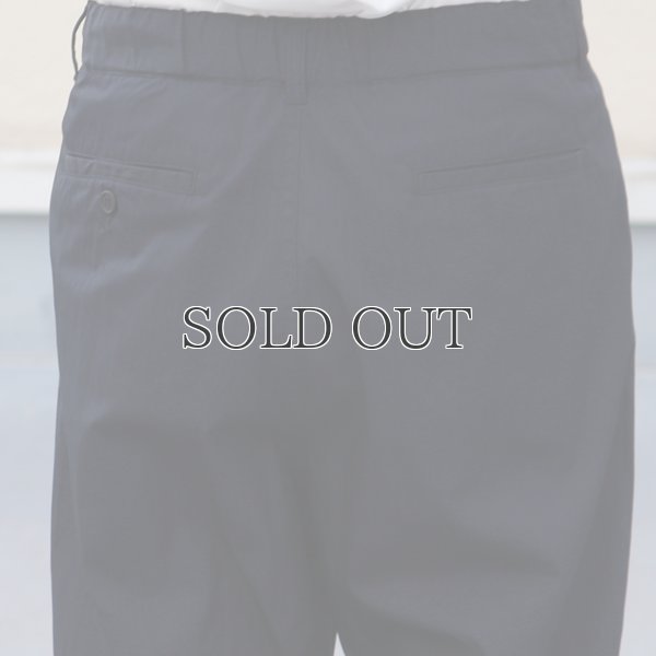 画像20: グリストーンW 綿ナイロン高密度ギャバ 2タック ワイドパンツ【MADE IN JAPAN】『日本製』/ Upscape Audience