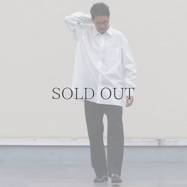 画像10: グリストーンW 綿ナイロン高密度ギャバ 2タック ワイドパンツ【MADE IN JAPAN】『日本製』/ Upscape Audience