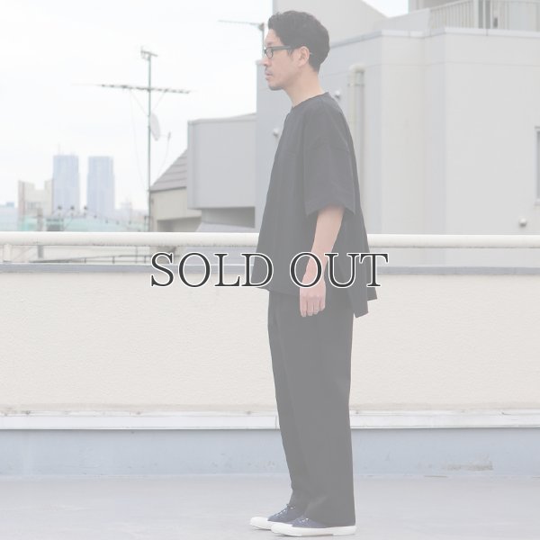 画像8: グリストーンW 綿ナイロン高密度ギャバ 2タック ワイドパンツ【MADE IN JAPAN】『日本製』/ Upscape Audience