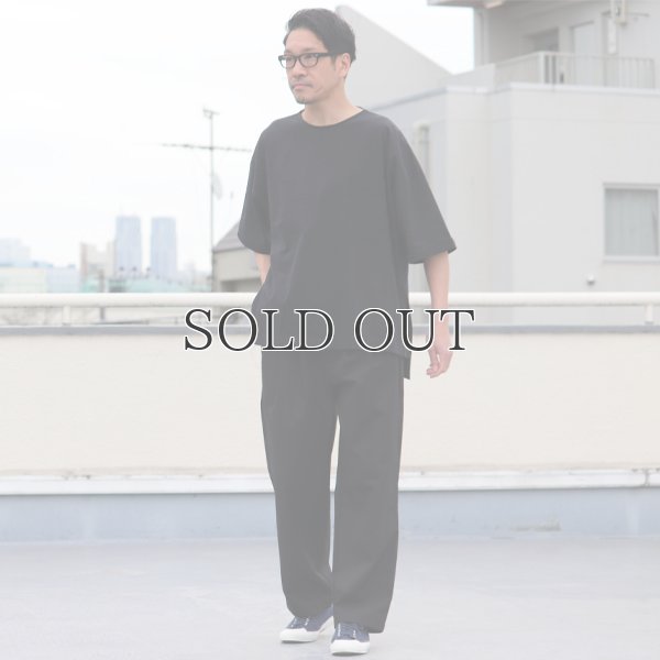 画像9: グリストーンW 綿ナイロン高密度ギャバ 2タック ワイドパンツ【MADE IN JAPAN】『日本製』/ Upscape Audience