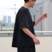 画像5: VORTEX 8オンス（MVS天竺）サイドスリット ハーフスリーブ ボクシーTee【MADE IN JAPAN】『日本製』/ Upscape Audience