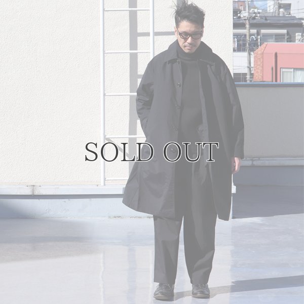 画像8: MACLOWLY(マックローリー)撥水ナイロンタフタ ステンカラーコート【MADE IN JAPAN】『日本製』【送料無料】 / Upscape Audience