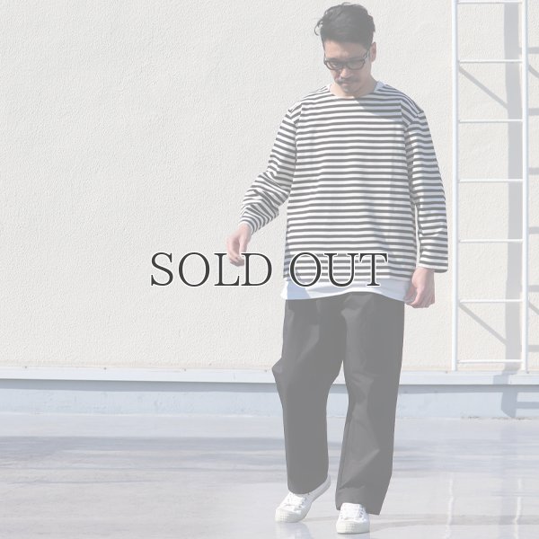 画像9: VORTEX 8オンス(MVS天竺)ロシアンボーダー ボートネック ボクシー Tee【MADE IN JAPAN】『日本製』/ Upscape Audience