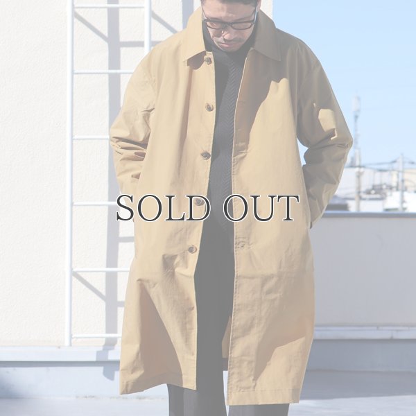 画像3: MACLOWLY(マックローリー)撥水ナイロンタフタ ステンカラーコート【MADE IN JAPAN】『日本製』【送料無料】 / Upscape Audience