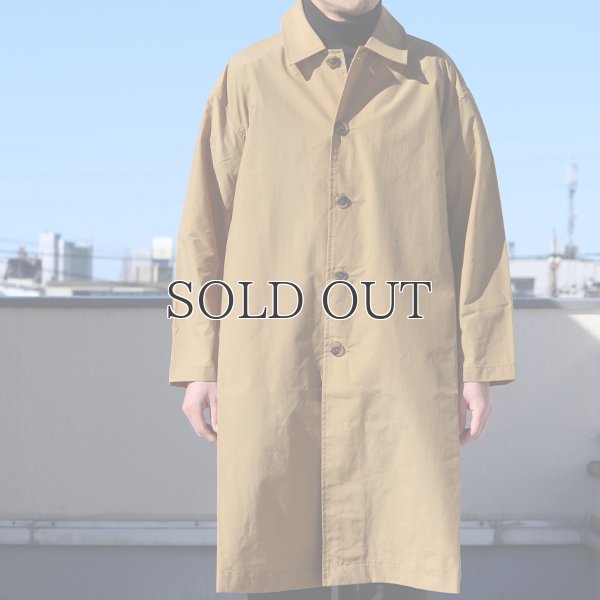 画像8: MACLOWLY(マックローリー)撥水ナイロンタフタ ステンカラーコート【MADE IN JAPAN】『日本製』【送料無料】 / Upscape Audience