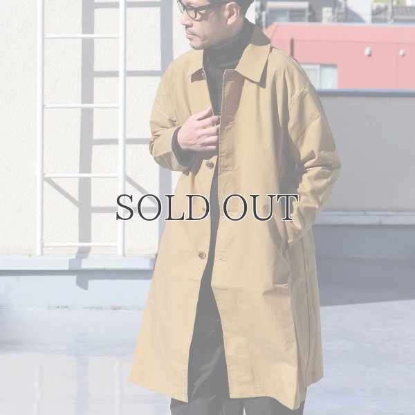 画像4: MACLOWLY(マックローリー)撥水ナイロンタフタ ステンカラーコート【MADE IN JAPAN】『日本製』【送料無料】 / Upscape Audience
