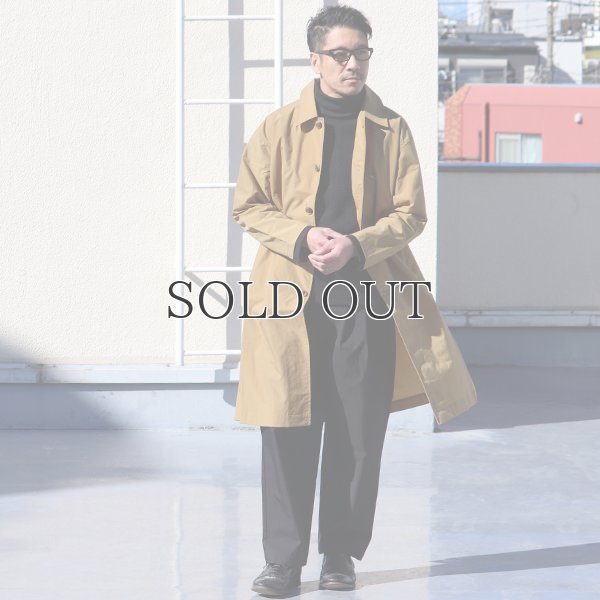 画像7: MACLOWLY(マックローリー)撥水ナイロンタフタ ステンカラーコート【MADE IN JAPAN】『日本製』【送料無料】 / Upscape Audience