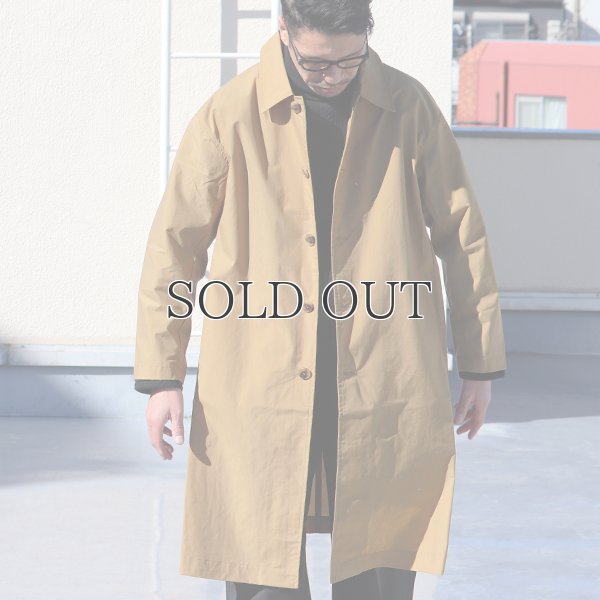 画像5: MACLOWLY(マックローリー)撥水ナイロンタフタ ステンカラーコート【MADE IN JAPAN】『日本製』【送料無料】 / Upscape Audience