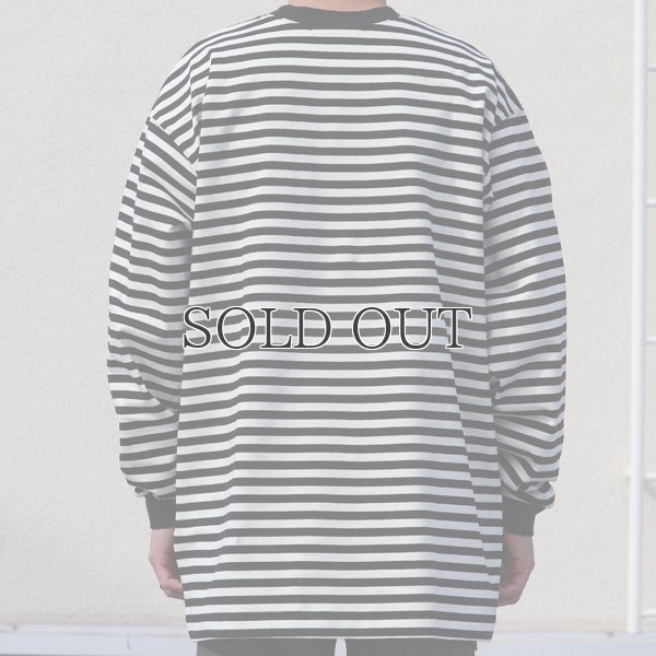 画像14: VORTEX 8オンス(MVS天竺)ロシアンボーダークルーネック 長袖Tee『MADE IN JAPAN』『日本製』 / Upscape Audience