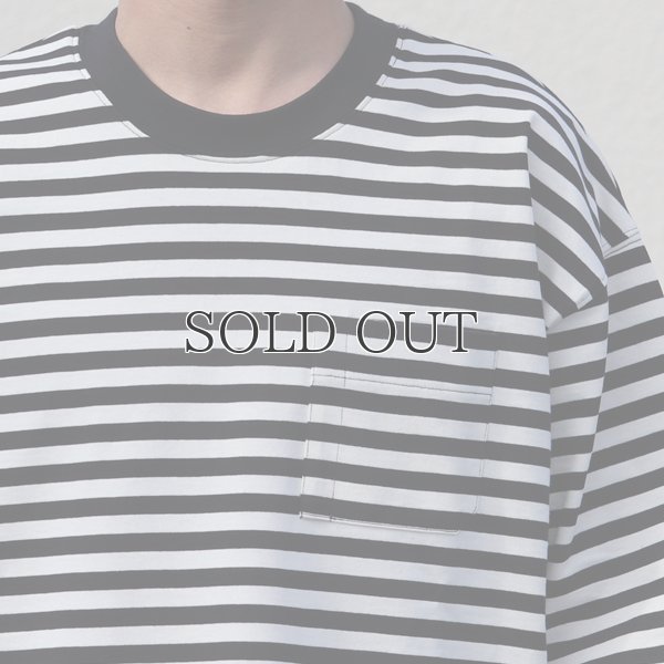 画像16: VORTEX 8オンス(MVS天竺)ロシアンボーダークルーネック 長袖Tee『MADE IN JAPAN』『日本製』 / Upscape Audience