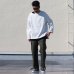 画像7: Basque10オンス（バスク天竺）フレンチボーダー ボートネック BOX Tee【MADE IN JAPAN】『日本製』/ Upscape Audience