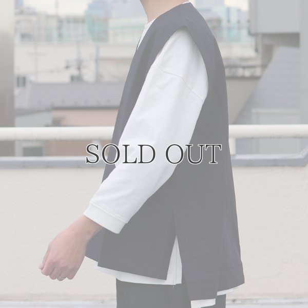 画像12: コットンリネンウェザー ラボベスト【MADE IN JAPAN】 『日本製』  / Upscape Audience