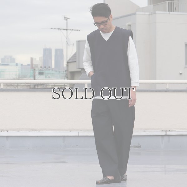 画像7: コットンリネンウェザー ラボベスト【MADE IN JAPAN】 『日本製』  / Upscape Audience