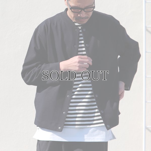 画像3: Basque 10オンス(バスク天竺)スナップブルゾン【MADE IN JAPAN】『日本製』【送料無料】 / Upscape Audience