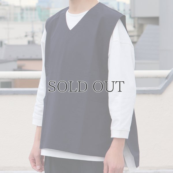 画像11: コットンリネンウェザー ラボベスト【MADE IN JAPAN】 『日本製』  / Upscape Audience