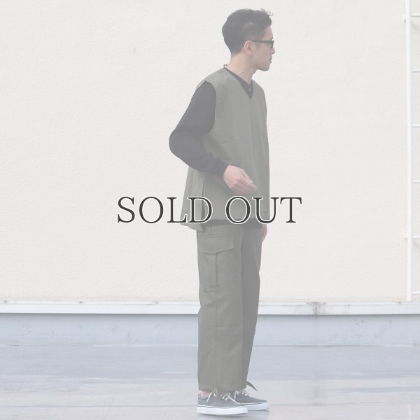 画像8: コットンリネンウェザー ラボベスト【MADE IN JAPAN】 『日本製』  / Upscape Audience