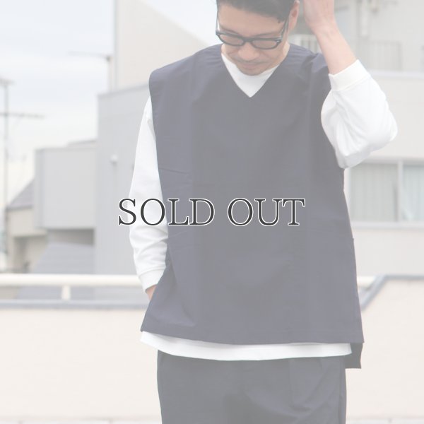 画像9: コットンリネンウェザー ラボベスト【MADE IN JAPAN】 『日本製』  / Upscape Audience