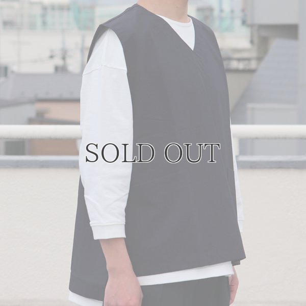 画像14: コットンリネンウェザー ラボベスト【MADE IN JAPAN】 『日本製』  / Upscape Audience