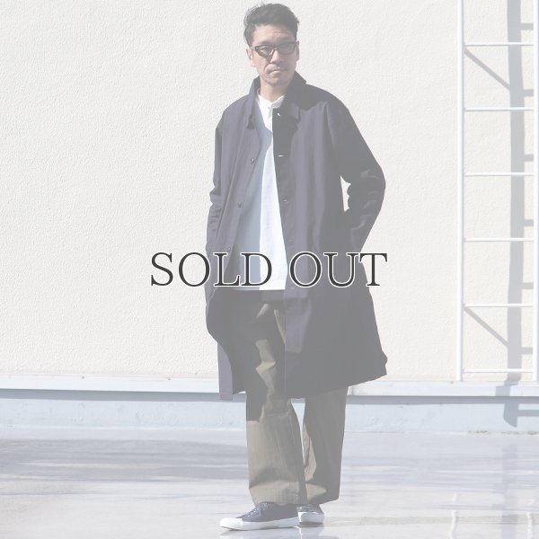 画像4: 馬布ヴィンテージフィニッシュ ルーズFIT ステンカラーコート【MADE IN JAPAN】『日本製』【送料無料】 / Upscape Audience