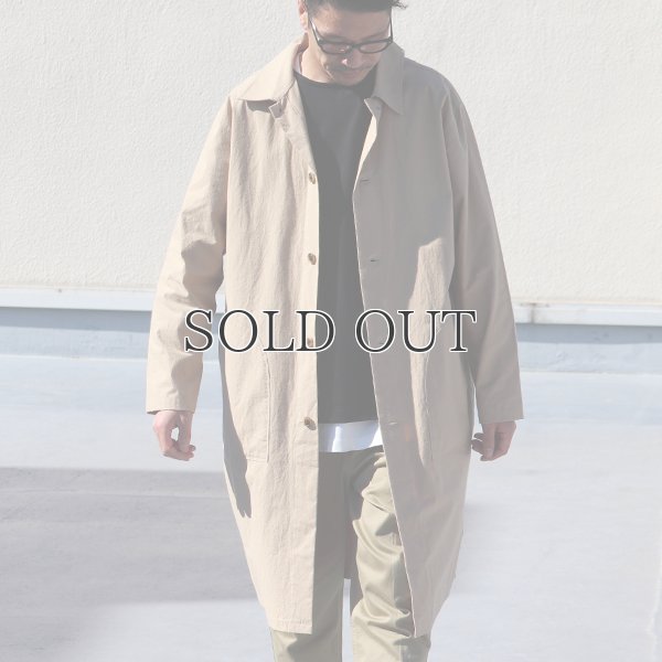 画像5: 馬布ヴィンテージフィニッシュ ルーズFIT ステンカラーコート【MADE IN JAPAN】『日本製』【送料無料】 / Upscape Audience