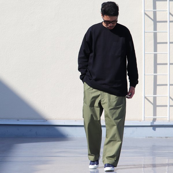 画像17: Basque 10オンス ( バスク天竺 ) ドローコード ヘムアジャスター XL 長袖Tシャツ【MADE IN JAPAN】『日本製』/ Upscape Audience