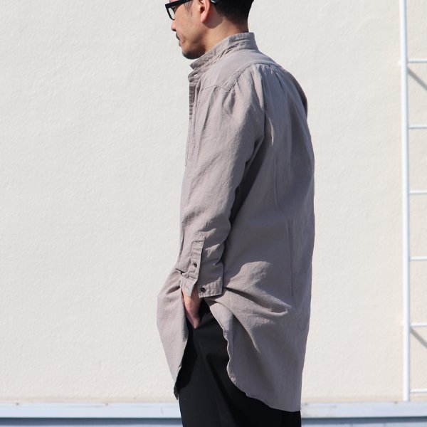 画像7: ソフトリネンコットンキャンバスローマシャツコート【MADE IN JAPAN】『日本製』/ Upscape Audience