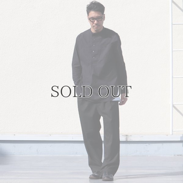 画像10: ギャバジンストレッチ 2タック イージーワイドパンツ【MADE IN JAPAN】『日本製』/ Upscape Audience