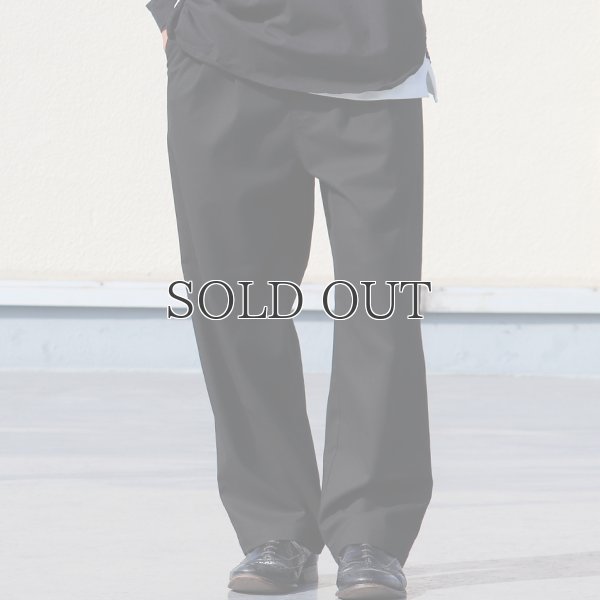 画像11: ギャバジンストレッチ 2タック イージーワイドパンツ【MADE IN JAPAN】『日本製』/ Upscape Audience