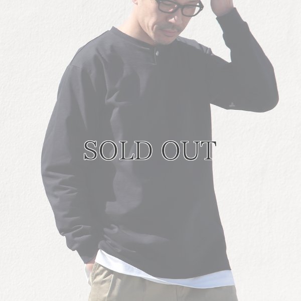 画像6: VORTEX 8オンス（MVS天竺）コンチョボタンヘンリー 長袖Tee【MADE IN JAPAN】『日本製』/ Upscape Audience