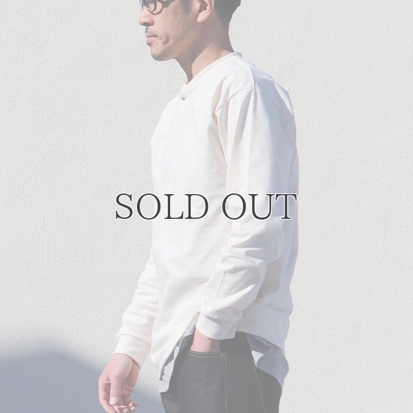 画像4: VORTEX 8オンス（MVS天竺）コンチョボタンヘンリー 長袖Tee【MADE IN JAPAN】『日本製』/ Upscape Audience