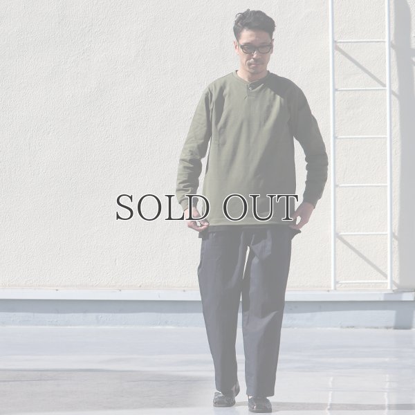 画像10: VORTEX 8オンス（MVS天竺）コンチョボタンヘンリー 長袖Tee【MADE IN JAPAN】『日本製』/ Upscape Audience