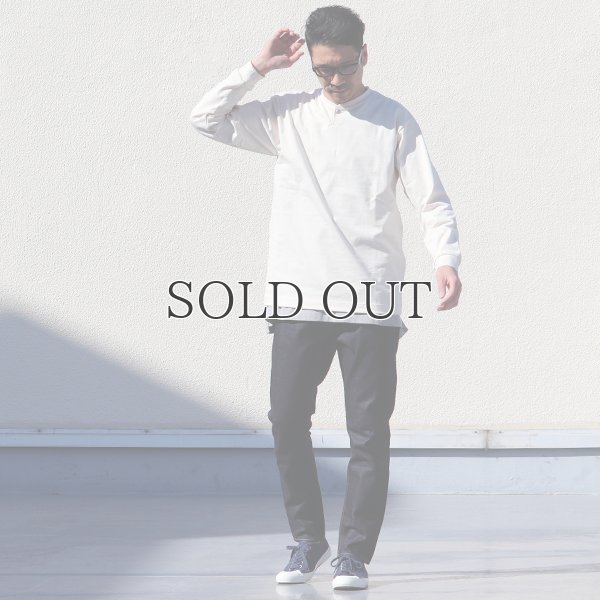 画像9: VORTEX 8オンス（MVS天竺）コンチョボタンヘンリー 長袖Tee【MADE IN JAPAN】『日本製』/ Upscape Audience