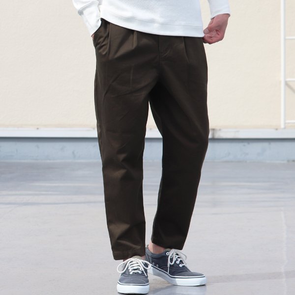 画像12: 30/2ウエポン タックワイド グルカ アンクルパンツ【MADE IN JAPAN】『日本製』【送料無料】  / Upscape Audience