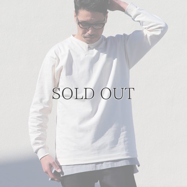 画像3: VORTEX 8オンス（MVS天竺）コンチョボタンヘンリー 長袖Tee【MADE IN JAPAN】『日本製』/ Upscape Audience