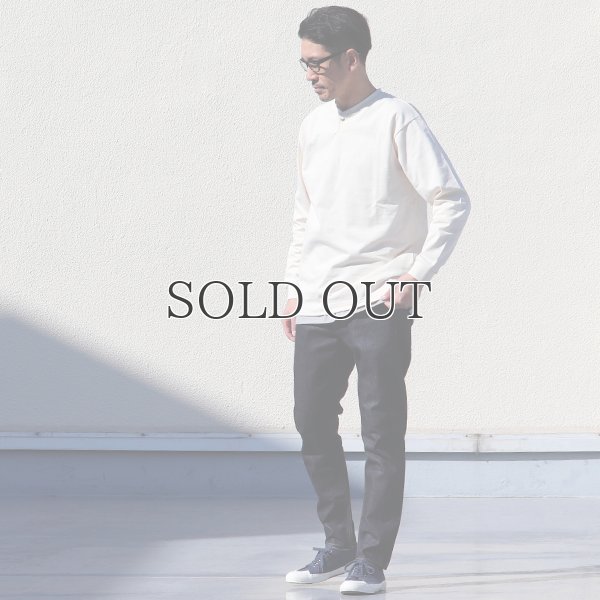 画像8: VORTEX 8オンス（MVS天竺）コンチョボタンヘンリー 長袖Tee【MADE IN JAPAN】『日本製』/ Upscape Audience