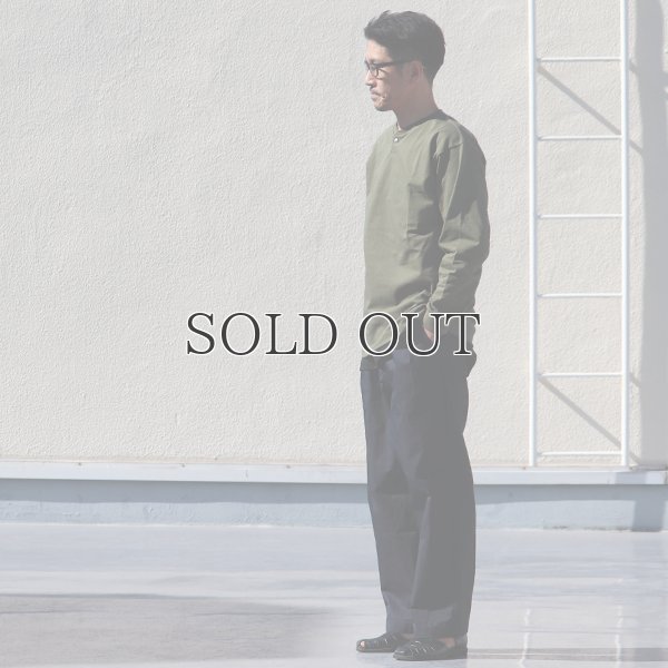 画像8: VORTEX 8オンス（MVS天竺）コンチョボタンヘンリー 長袖Tee【MADE IN JAPAN】『日本製』/ Upscape Audience