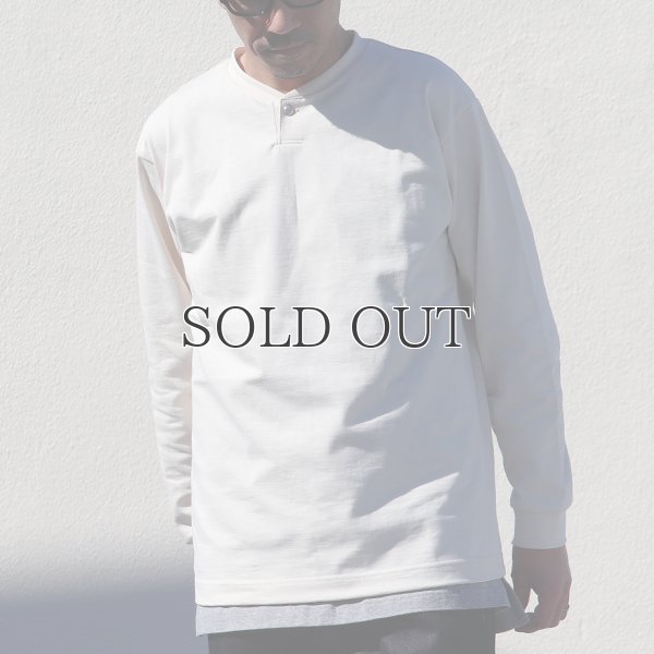 画像6: VORTEX 8オンス（MVS天竺）コンチョボタンヘンリー 長袖Tee【MADE IN JAPAN】『日本製』/ Upscape Audience