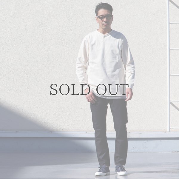 画像10: VORTEX 8オンス（MVS天竺）コンチョボタンヘンリー 長袖Tee【MADE IN JAPAN】『日本製』/ Upscape Audience