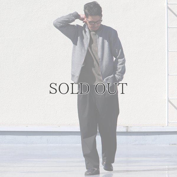 画像8: 度詰裏毛シンプルMA-1ブルゾン【MADE IN JAPAN】『日本製』/ Upscape Audience