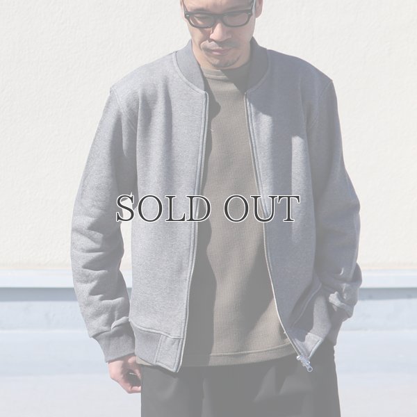 画像3: 度詰裏毛シンプルMA-1ブルゾン【MADE IN JAPAN】『日本製』/ Upscape Audience