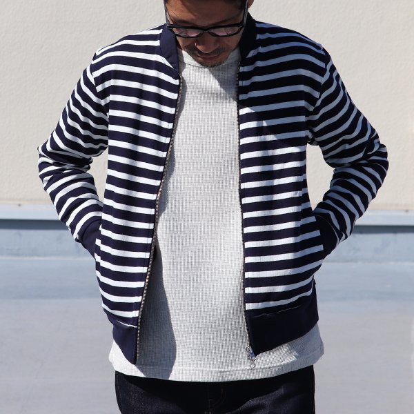 画像9: 【RE PRICE / 価格改定】Basque10オンス（バスク天竺）MA1ブルゾン【MADE IN JAPAN】『日本製』/ Upscape Audience