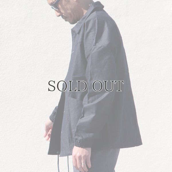 画像10: 【RE PRICE/価格改定】ヨコムラバックサテン アシンメトリーコーチジャケット 『日本製』/ Upscape Audience