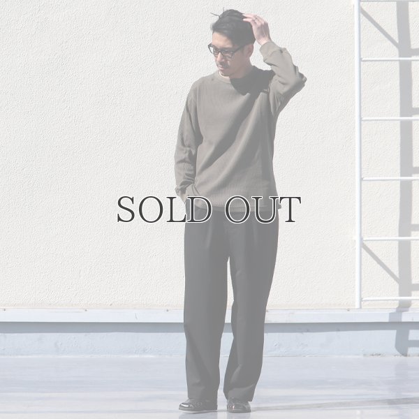 画像7: 度詰ワッフル6.6オンス スプリットスリーブ　ミリタリーLS TEE【MADE IN JAPAN】『日本製』 / Upscape Audience