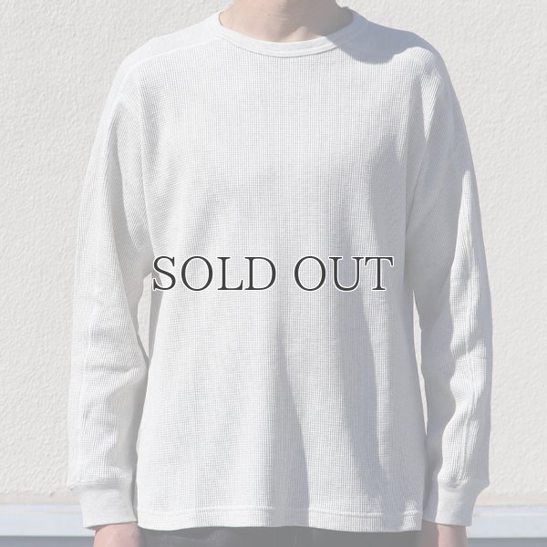 画像9: 度詰ワッフル6.6オンス スプリットスリーブ ミリタリーLS TEE【MADE IN JAPAN】『日本製』 / Upscape Audience