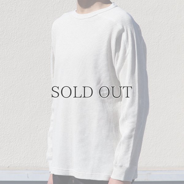 画像10: 度詰ワッフル6.6オンス スプリットスリーブ ミリタリーLS TEE【MADE IN JAPAN】『日本製』 / Upscape Audience