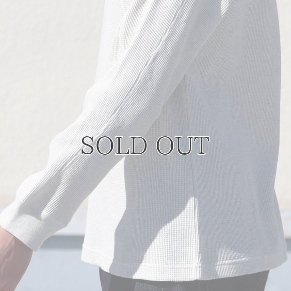 画像16: 度詰ワッフル6.6オンス スプリットスリーブ ミリタリーLS TEE【MADE IN JAPAN】『日本製』 / Upscape Audience