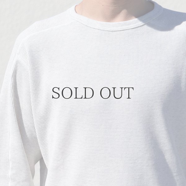 画像14: 度詰ワッフル6.6オンス スプリットスリーブ ミリタリーLS TEE【MADE IN JAPAN】『日本製』 / Upscape Audience